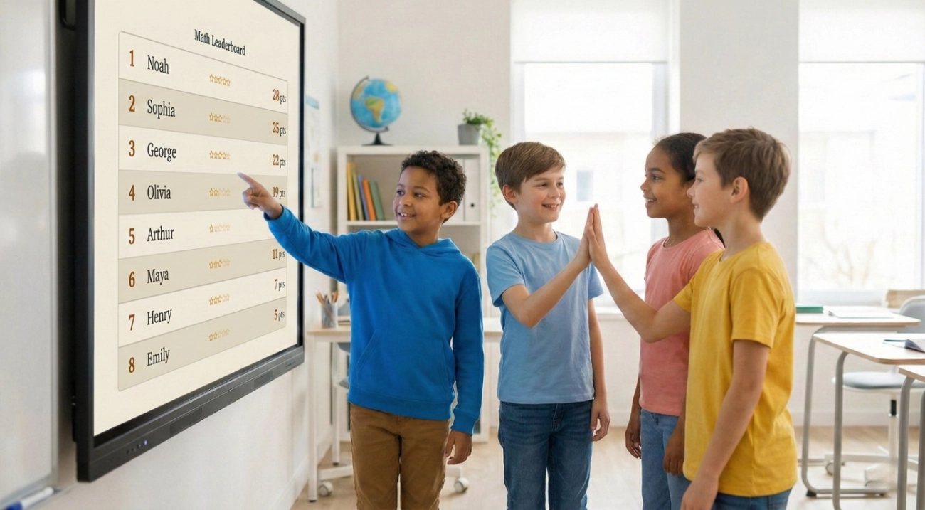 Usare una classifica per aumentare il coinvolgimento degli alunni